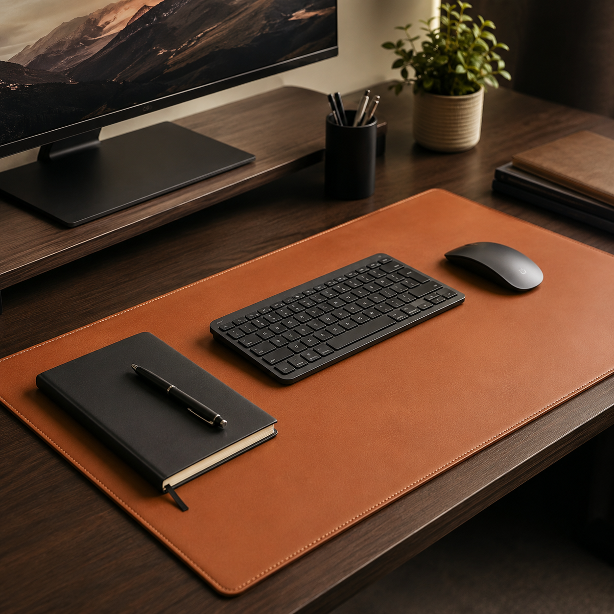Pureauraderm® Executive PU Leather Desk Mat